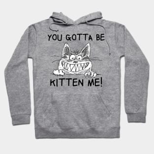 YOU GOTTA TO BE KITTEN ME! Cute Cat FUNNY Hoodie